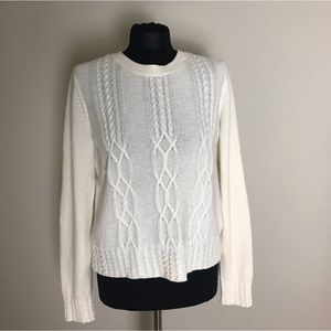 Banana Republic Wool - Blend Cream Sweater